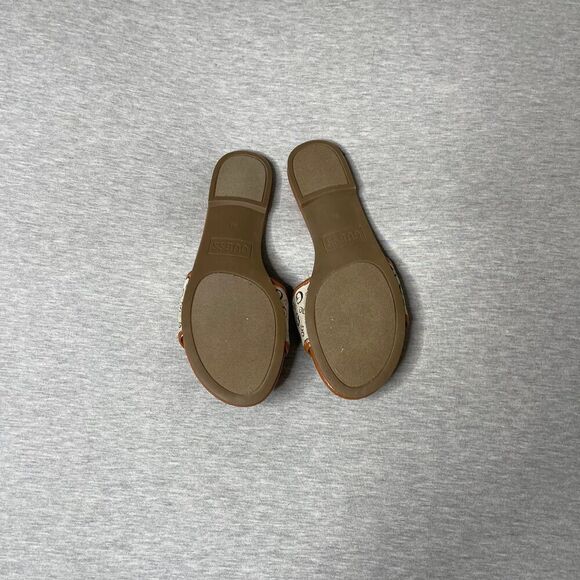 GUESS Women’s Signature Logo Slip-On Slide Sandals - Picture 6 of 11